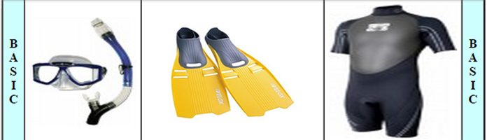basic Scuba Diving Equipment