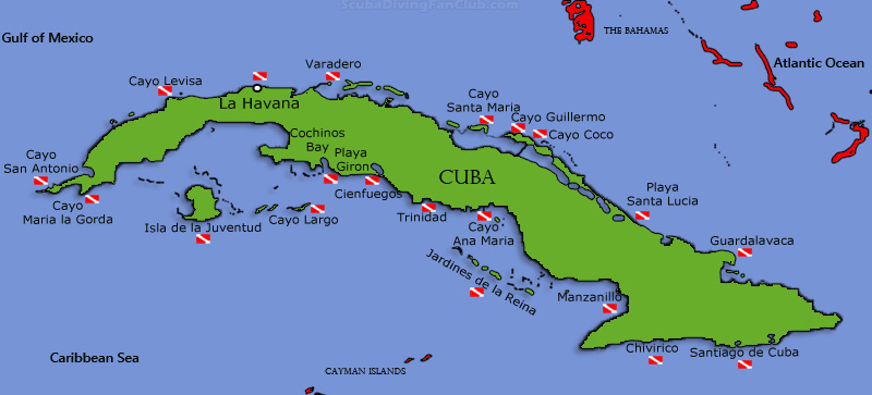 Cuban Map