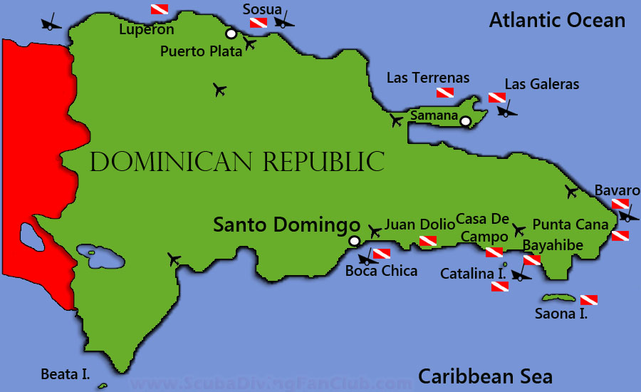 Dominican Republic Map