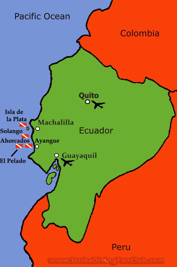 Mapa de Ecuador